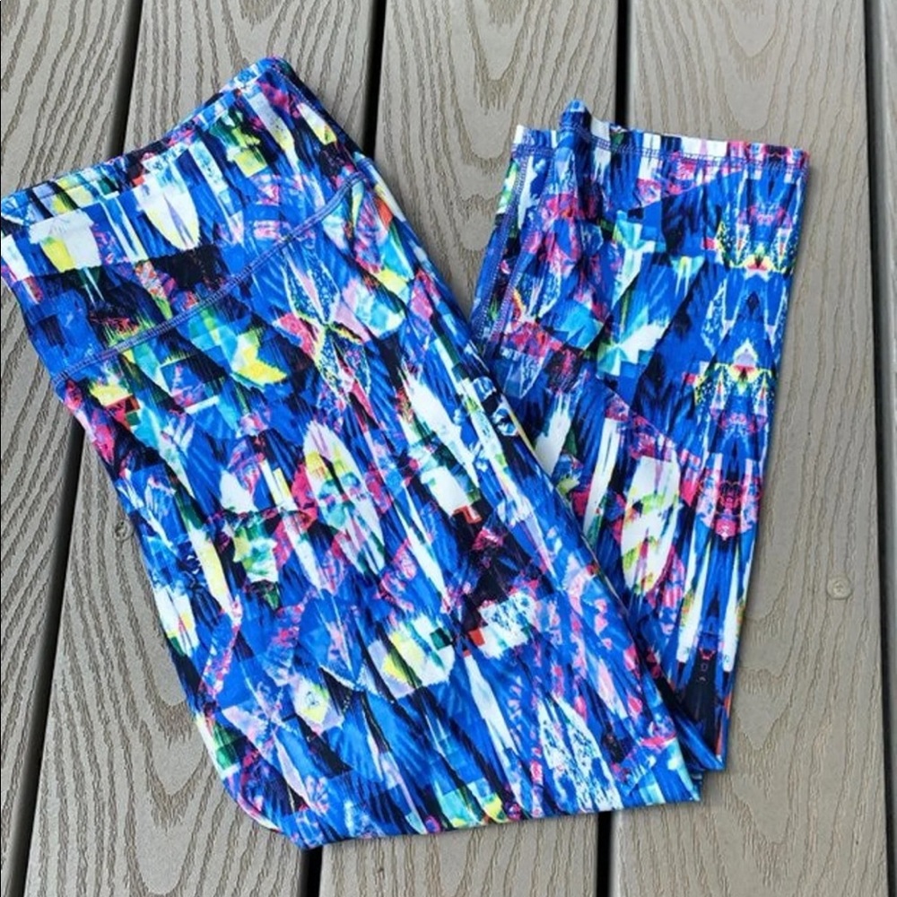 Fabletics Blue Salar Capris